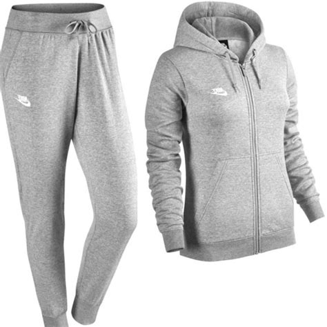 jogginanzug nike damen schwartz weiss pullover und jogginhose|jogginanzüge damen.